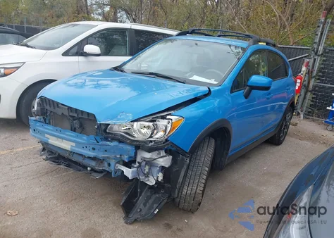 2017 Subaru Crosstrek 2.0I Premium from USA, damaged, VIN JF2GPABCXH8201619